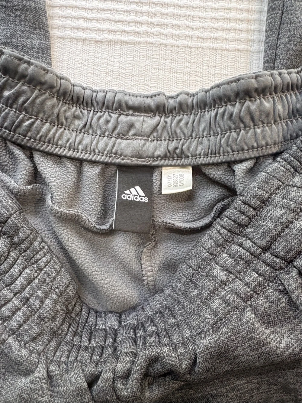 adidas Kids Dark Gray Heather Jogger Sweatpants